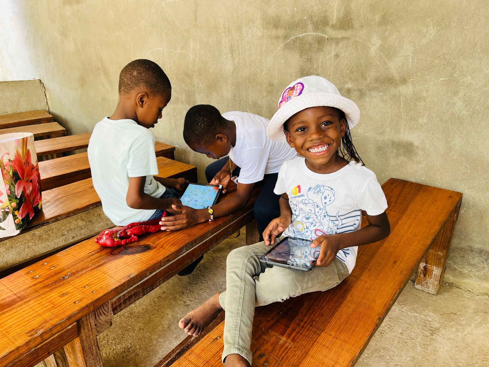 School children in Haiti